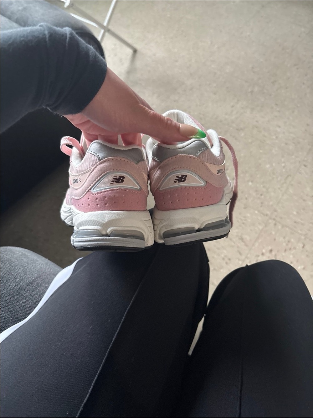 New Balance Women's Pink & White Athletic Sneakers